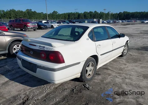 2002 Chevrolet Impala Ls из США, поврежденный, VIN 2G1WH55K329102291